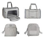 Portable Soft-Sided Pet Carrier for Travel