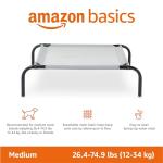Amazon Basics Elevated Cooling Dog Bed - Medium