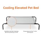Amazon Basics Elevated Cooling Dog Bed - Medium