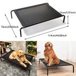 Portable Elevated Cooling Dog Bed for Travel