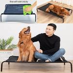 Portable Elevated Cooling Dog Bed for Travel
