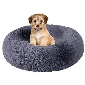 Fireowl Cozy Donut Bed for Dogs and Cats