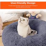 Fireowl Cozy Donut Bed for Dogs and Cats