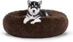 Cozy Round Pet Bed for Cats and Small Dogs