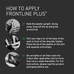 FRONTLINE Plus Flea and Tick Treatment for Dogs