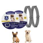 2 Pack Adjustable Waterproof Dog Collars with Oils
