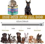 2-Pack Adjustable Dog Collar with Repellent Feature