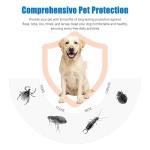 2 Pack Adjustable Waterproof Dog Collars with Oils