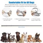 2 Pack Adjustable Waterproof Dog Collars with Oils