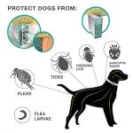 2-Pack Adjustable Dog Collar Repellent
