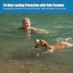 2 Pack Adjustable Waterproof Dog Collars with Oils