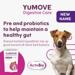 YuMOVE Digestive Care Probiotics for Dogs, 120 Tablets