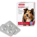 Beaphar WORMclear Tablets for Dogs - 4 Pork-Flavoured