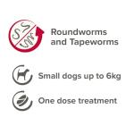 Beaphar Worming Tablets for Small Dogs - 3 Pack