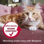 Beaphar WORMclear Tablets for Cats - 4 Pack