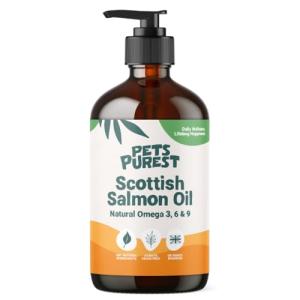 Pets Purest Salmon Oil for Dogs and Cats