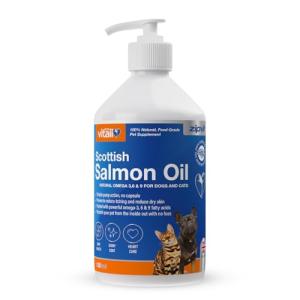 Pure Scottish Salmon Oil for Dogs and Cats