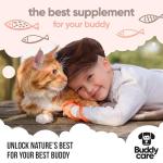Buddycare Premium Salmon Oil for Dogs & Cats
