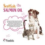 Pawbits Salmon Oil for Healthy Cats and Dogs