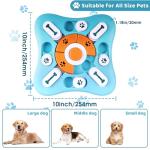 YETEE Interactive Dog Puzzle Feeder with Squeaker