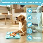 YETEE Interactive Dog Puzzle Feeder with Squeaker