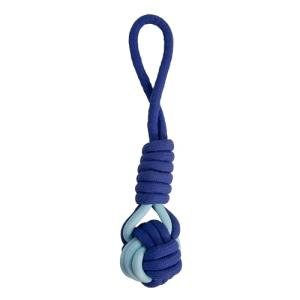 Rosewood Battersea Blue Purple Rope Tug Toy
