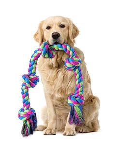 Aitmexcn Indestructible Rope Toy for Dogs