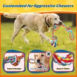 XL Heavy-Duty Dog Rope Toys for Aggressive Chewers