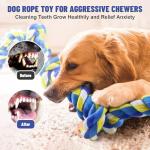 GASAPET Extra Large Indestructible Dog Rope Toy