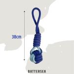 Rosewood Battersea Blue Purple Rope Tug Toy