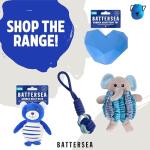 Rosewood Battersea Blue Purple Rope Tug Toy