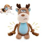 QILUCKY Squeaky Plush Dog Toys for Small Dogs