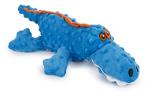 goDog Gators Blue Large Squeaky Dog Toy