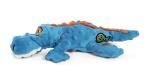 goDog Gators Blue Large Squeaky Dog Toy