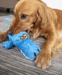 goDog Gators Blue Large Squeaky Dog Toy