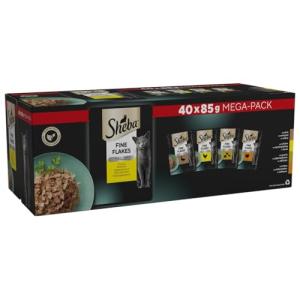 Sheba Poultry Collection Wet Cat Food Pouches