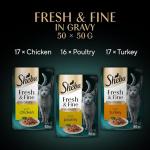 Sheba Cat Wet Food Pouches - Poultry in Gravy