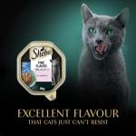 Sheba Salmon Flakes Cat Food Tray 85g