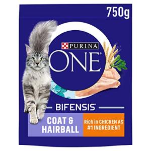 Purina ONE Chicken Dry Cat Food, 750g Pack