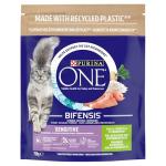 Purina One Sensitive Dry Cat Food - Turkey 750g