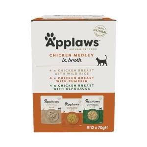 Applaws Natural Chicken Wet Cat Food Multipack