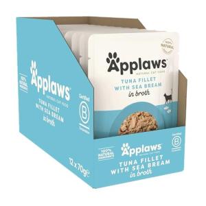 Applaws Natural Tuna & Seabream Cat Food Pouches