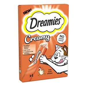 Dreamies Creamy Chicken Cat Treats Multipack