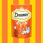 Dreamies Tempting Chicken Cat Treats, 8 Pouches
