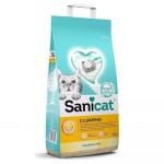 Sanicat Unscented Clumping Cat Litter 16L