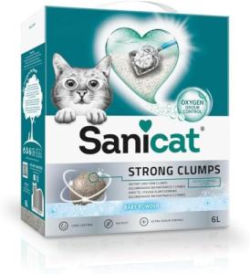 Sanicat Baby Powder Scented Cat Litter - 6L