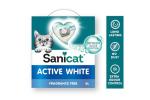 Sanicat Active White Clumping Cat Litter 6L