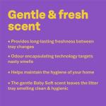 Bob Martin Cat Litter Freshener Powder, Baby Soft Scent