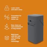 Pet Genie Dog Waste Disposal System with Refill