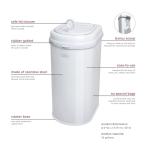 Ubbi Cat Litter Disposal System with Odor Lock